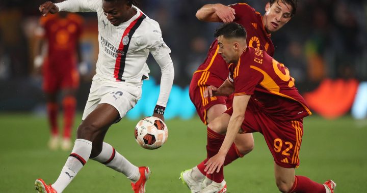 «Рома» обыграла «Милан» и вышла в полуфинал Лиги Европы