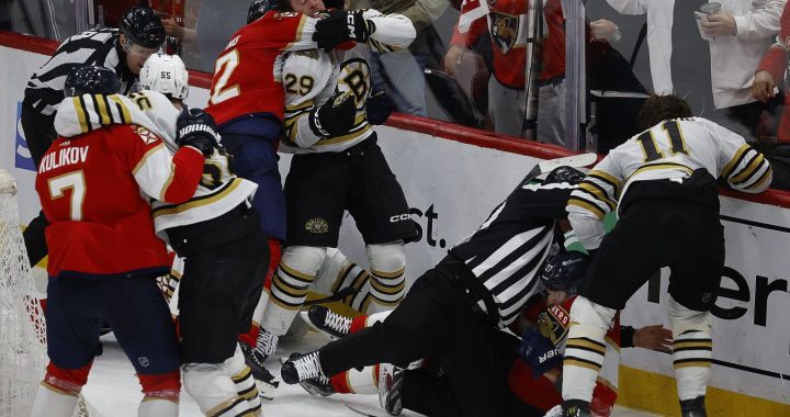 «Настоящая мужская игра». Дементьев оценил матч плей-офф НХЛ между «Флоридой» и «Бостоном»