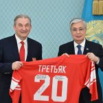 Третьяк встретился с президентом Казахстана Токаевым