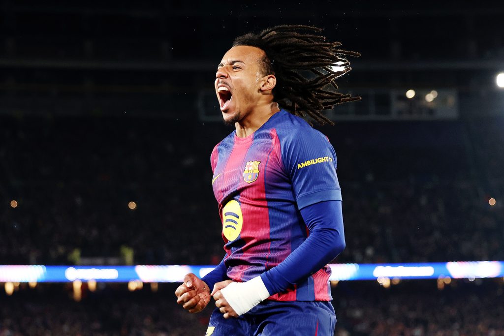 Дубль Кунде принес «Барселоне» волевую победу над «Айнтрахтом» в Лиге чемпионов