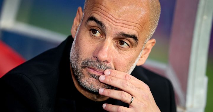 Армянский художник одновременно нарисовал Гвардиолу и 11 футболистов «Манчестер Сити»