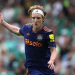 Гордон стал вторым игроком в истории «Ньюкасла» после Алана Ширера с 5+ голами в сезоне ЛЧ