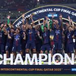 «ПСЖ» вручили трофей за победу в Межконтинентальном кубке ФИФА