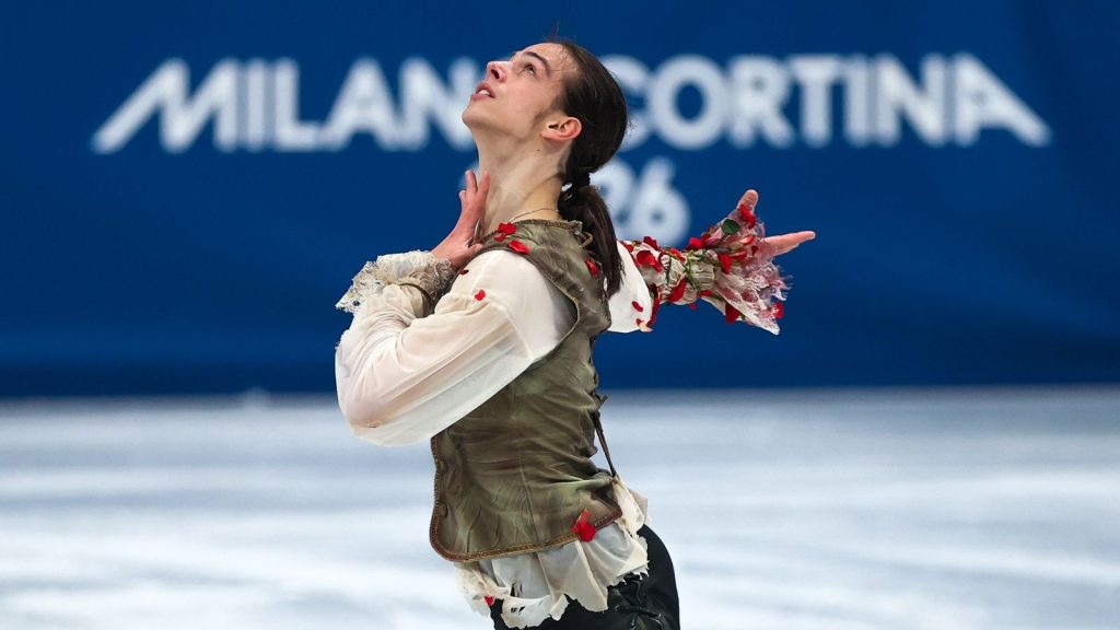 Гуменник получил 86,72 балла за короткую программу на Олимпиаде-2026