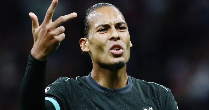 Ван Дейк стал лучшим защитником «Ливерпуля» в АПЛ по числу голов