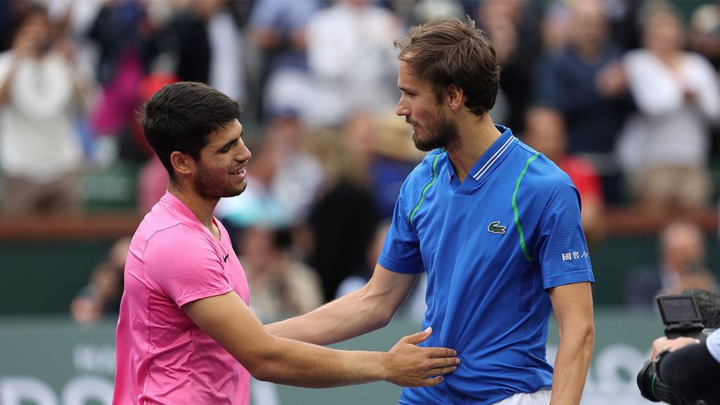 Карлос Алькарас — Даниил Медведев. Индиан-Уэллс. Полуфинал. Прямая трансляция: смотреть онлайн
