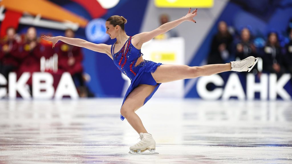 Видео короткой программы Камилы Валиевой на Кубке Первого канала