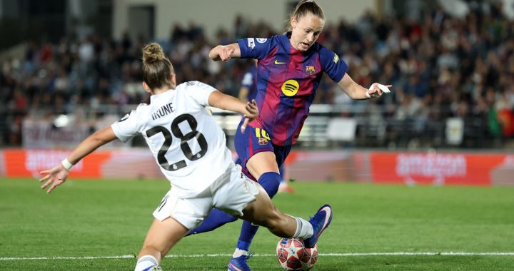 «Барселона» с крупным счётом обыграла «Реал» в 1/4 финала женской Лиги чемпионов