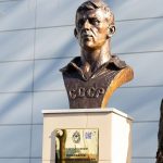 Бюст экс-игрока сборной СССР Владимира Пономарёва открыли на Аллее спортивной славы ЦСКА