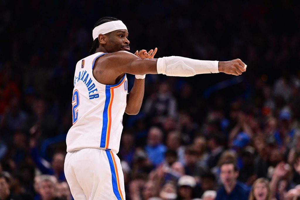 Лидер НБА «Оклахома» продлила серию побед, нанеся поражение «Филадельфии»