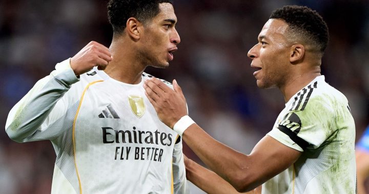 Мбаппе и Беллингем попали в заявку «Реала» на матч с «Манчестер Сити» в Лиге чемпионов