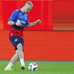 Тюкавин — игрок матча сборной России с Никарагуа. Форвард «Динамо» забил победный гол