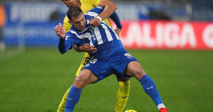 «Вильярреал» сыграл вничью с «Алавесом», забив на 90+8-й минуте, и вышел на третье место