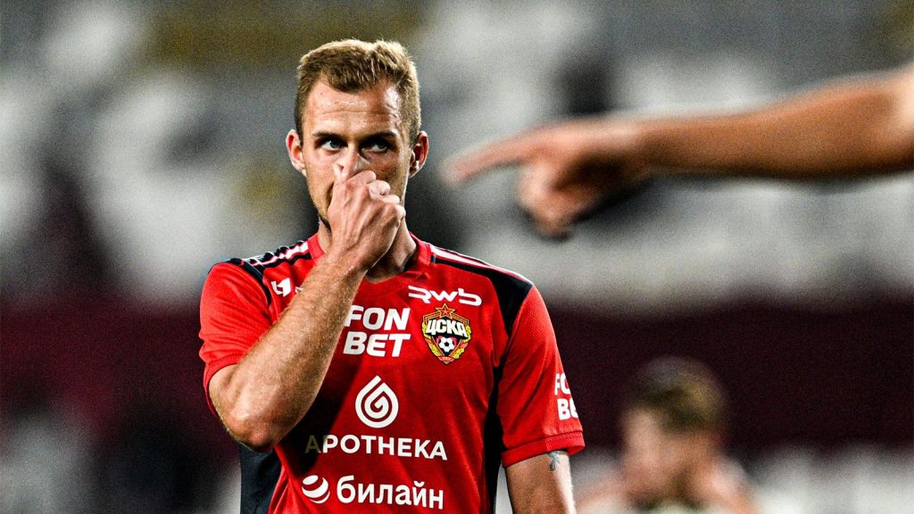 Тренер ЦСКА оценил игру Баринова в центре обороны матча РПЛ