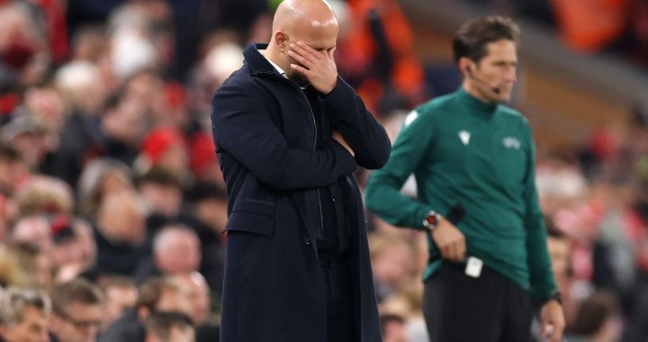 «Ливерпуль» показал самый низкий xG при Слоте в матче ЛЧ с «ПСЖ»