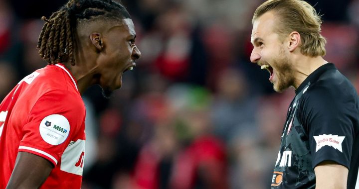 Максименко бурно праздновал с Ву, Карседо заводил фанатов. Фото победы «Спартака» в дерби