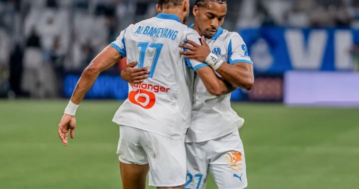 «Марсель» победил «Метц» в матче Лиги 1, у Обамеянга — гол, у Гринвуда — две передачи