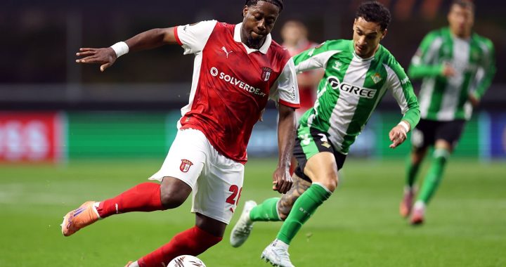 Ничья между «Брагой» и «Бетисом» — в видеообзоре матча Лиги Европы