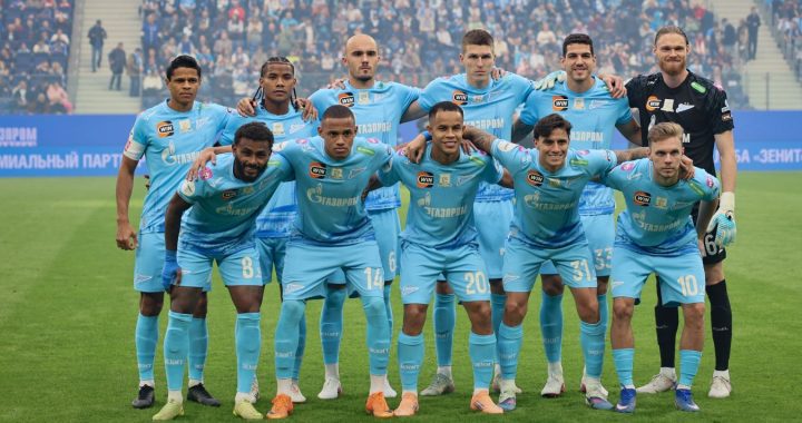 «Зенит» выиграл 10 домашних игр подряд в чемпионате России во второй раз в своей истории